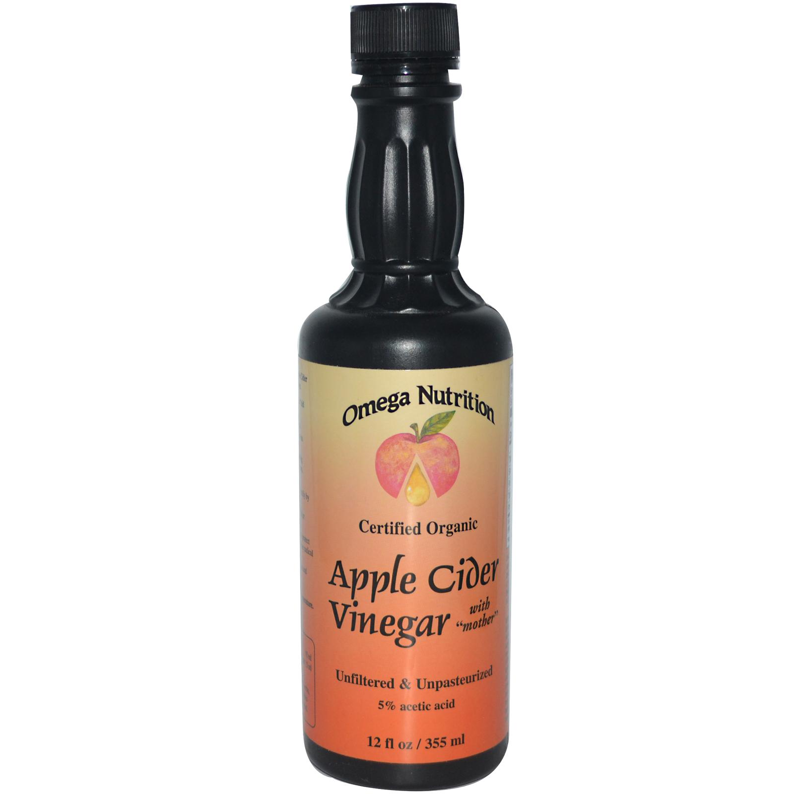OMEGA: Apple Cider Vinegar 12 FL OZ 12 OZ